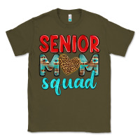 Army Green senior mom squad Classic Tee - texasbilliewilder