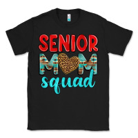 Black senior mom squad Classic Tee - texasbilliewilder