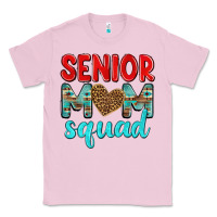 Bubblegum Pink senior mom squad Classic Tee - texasbilliewilder