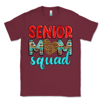 Burgundy senior mom squad Classic Tee - texasbilliewilder
