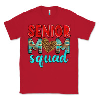 Red senior mom squad Classic Tee - texasbilliewilder