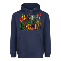 Navy jingle bell rockin Heavyweight Hoodie - AdoDesignShop