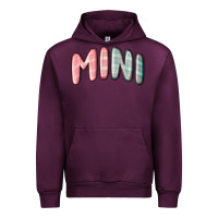 Mauve Wine mini christmas plaid Urban Hoodie - MaliasSmallBusiness