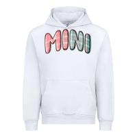 White mini christmas plaid Urban Hoodie - MaliasSmallBusiness