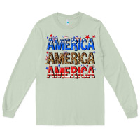 Matcha America america america fourth of july Long Sleeve Tee - texasbilliewilder