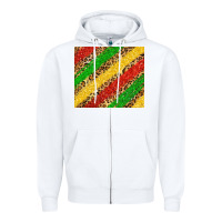 White African colors leopard Zipper Hoodie - Zillion Design Studio