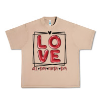 Burro love all day every day Urban Heavy Tee - MaliasSmallBusiness