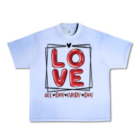Grape Ice love all day every day Urban Heavy Tee - MaliasSmallBusiness