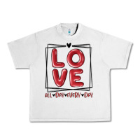 Lunar Rock love all day every day Urban Heavy Tee - MaliasSmallBusiness