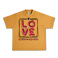 Peanut Butter love all day every day Urban Heavy Tee - MaliasSmallBusiness