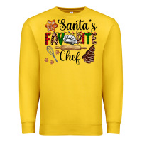 Lemon santa's favorite chef Premium Sweatshirt - AdoDesignShop