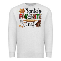 Oatmeal Heather santa's favorite chef Premium Sweatshirt - AdoDesignShop