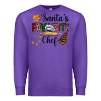 Purple santa's favorite chef Premium Sweatshirt - AdoDesignShop