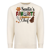 Sandshell santa's favorite chef Premium Sweatshirt - AdoDesignShop