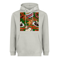 Moon Dust christmas cake seamless pattern Heavyweight Hoodie - BundleAndBundleShop