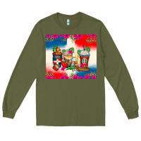 Army Green dominican republic coffee cups Long Sleeve Tee - Zillion Design Studio