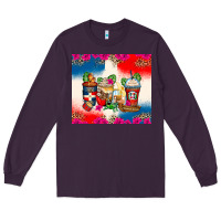 Plum dominican republic coffee cups Long Sleeve Tee - Zillion Design Studio