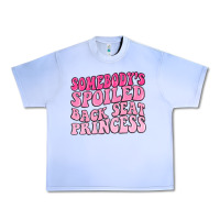 Grape Ice somebodys spoiled back seat princess Urban Heavy Tee - MaliasSmallBusiness