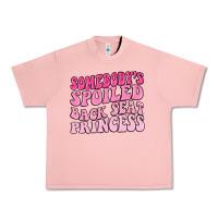Salmon somebodys spoiled back seat princess Urban Heavy Tee - MaliasSmallBusiness