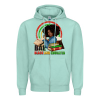 Seafoam Bae black and educated Zipper Hoodie - Zillion Design Studio