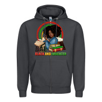 Smoke Bae black and educated Zipper Hoodie - Zillion Design Studio