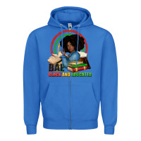 True Royal Bae black and educated Zipper Hoodie - Zillion Design Studio