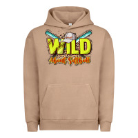 Pigment Burro wild about softball Urban Hoodie - NancyCooperArtShop