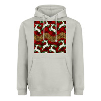 Moon Dust christmas deer and plaid seamless pattern Heavyweight Hoodie - BundleAndBundleShop