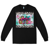 Black crafting queen Long Sleeve Tee - Zillion Design Studio