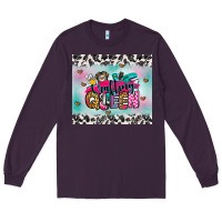 Plum crafting queen Long Sleeve Tee - Zillion Design Studio