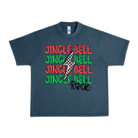Midnight Navy jingle bell rock Urban Heavy Tee - MaliasSmallBusiness