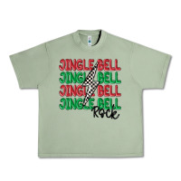 Oil Green jingle bell rock Urban Heavy Tee - MaliasSmallBusiness