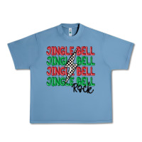Pebble Blue jingle bell rock Urban Heavy Tee - MaliasSmallBusiness