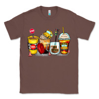 Chestnut bus driver coffee cups Classic Tee - Zillion Design Studio