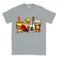Heather Grey bus driver coffee cups Classic Tee - Zillion Design Studio