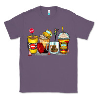 Lavender bus driver coffee cups Classic Tee - Zillion Design Studio
