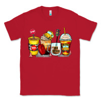 Red bus driver coffee cups Classic Tee - Zillion Design Studio