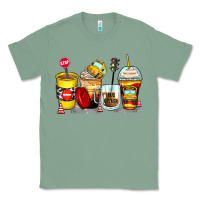 Sage bus driver coffee cups Classic Tee - Zillion Design Studio
