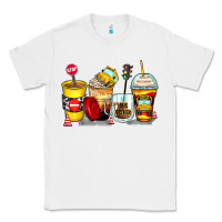 White bus driver coffee cups Classic Tee - Zillion Design Studio