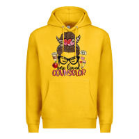 Lemon messy bun one loved counselor Premium Hoodie - MaliasSmallBusiness