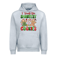 Heather Grey teach the smartest cookies Urban Hoodie - MaliasSmallBusiness