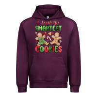 Mauve Wine teach the smartest cookies Urban Hoodie - MaliasSmallBusiness