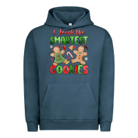 Pigment Midnight Navy teach the smartest cookies Urban Hoodie - MaliasSmallBusiness