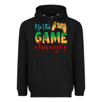 Black Be the game changer Heavyweight Hoodie - JahusDesignShop