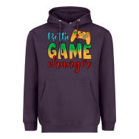Plum Be the game changer Heavyweight Hoodie - JahusDesignShop