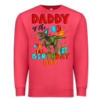 Cardinal daddy of the birthday boy t rex Premium Sweatshirt - Artiststas