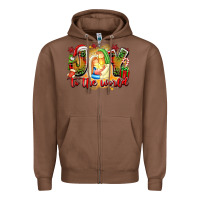 Chestnut joy to the world Zipper Hoodie - texasbilliewilder