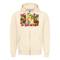 Sandshell joy to the world Zipper Hoodie - texasbilliewilder