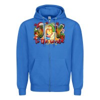 True Royal joy to the world Zipper Hoodie - texasbilliewilder