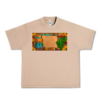 Burro custom cowboy boots aztec sunflowers leopard license plate Urban Heavy Tee - Artiststas